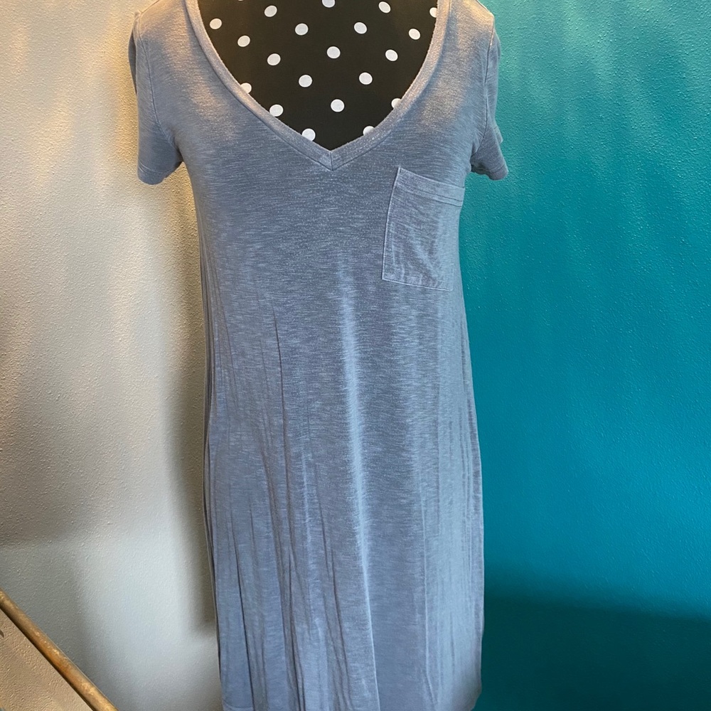 American Eagle T-shirt dress, pocket & back straps